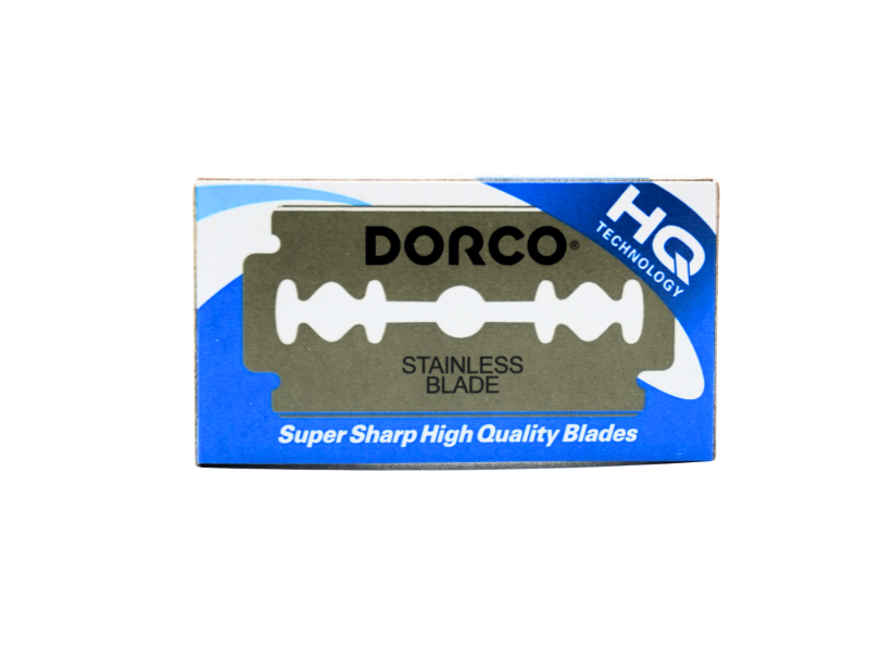 Dorco Razors Double Edge Blades (Blue) 100 CT