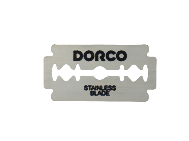 Dorco Razors Double Edge Blades (Blue) 100 CT