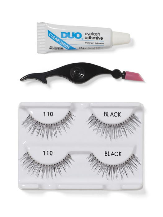 Ardell False Eyelashes Deluxe Pack 110 Black Contents