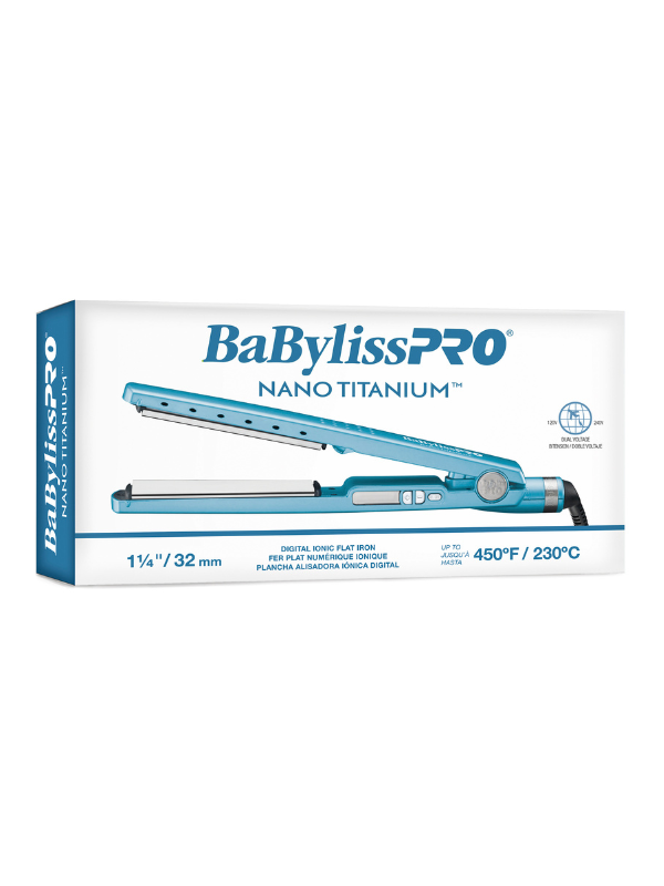 BaBylissPRO Nano Titanium deals Ionic Straightening Iron