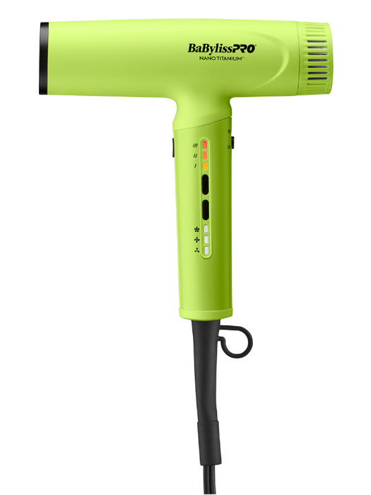 BabylissPRO Nano Titanium High-Speed Hair Dryer - Lightweight & Compact