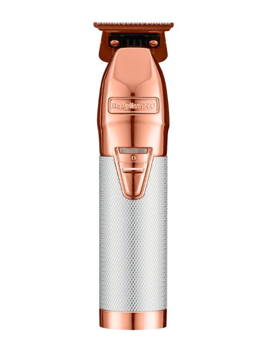 BabylissPRO LimitedFX Rose Gold Trimmer + Double Foil Shaver Prepack FX787NRG