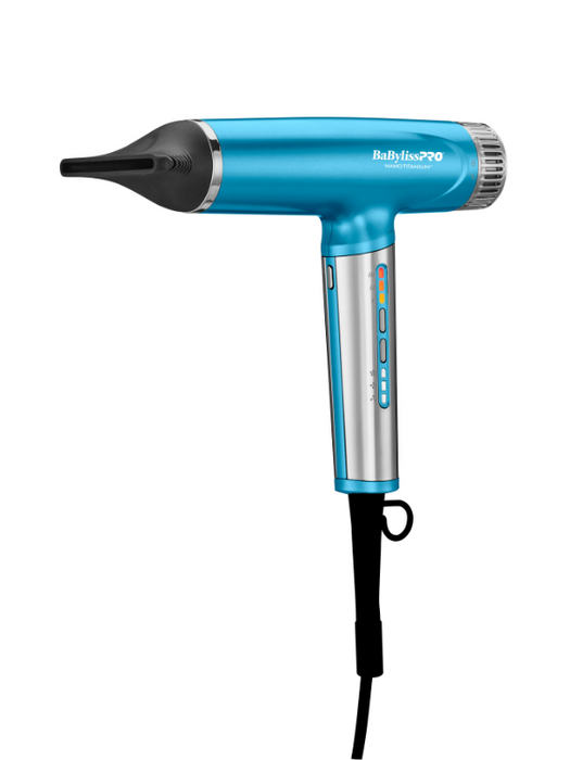 BabylissPRO Nano Titanium Professional Nano Light Ionic Dryer Nano Blue  attachment