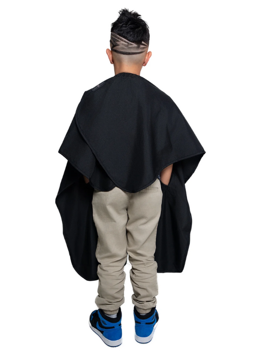 Barber Strong Junior Hands Free Barber Cape for Kids back