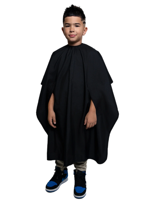 Barber Strong Junior Hands Free Barber Cape for Kids front