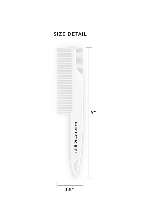 Cricket Clipper Comb White 