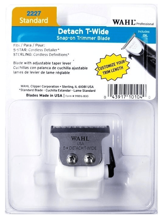 Wahl Detach T-Wide  Blade for 5 Star Cordless Detailer