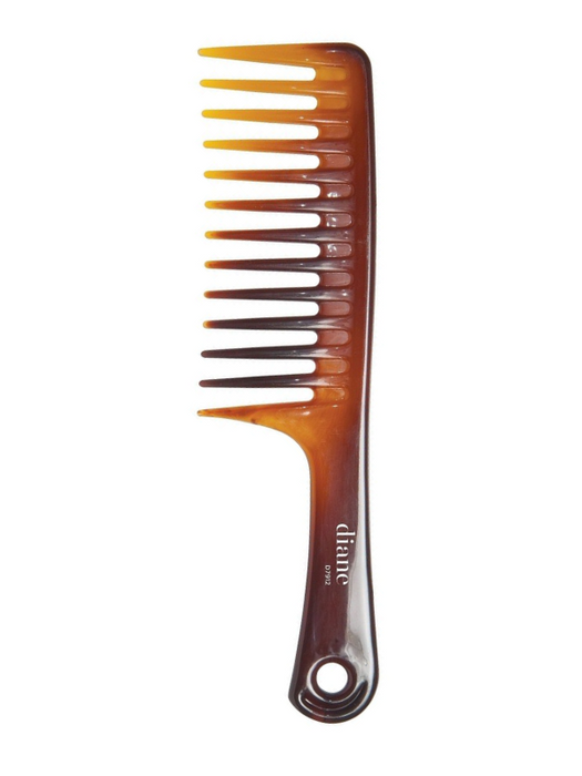 Diane Tortoise Wide Tooth Detangle Comb 9-3/4"