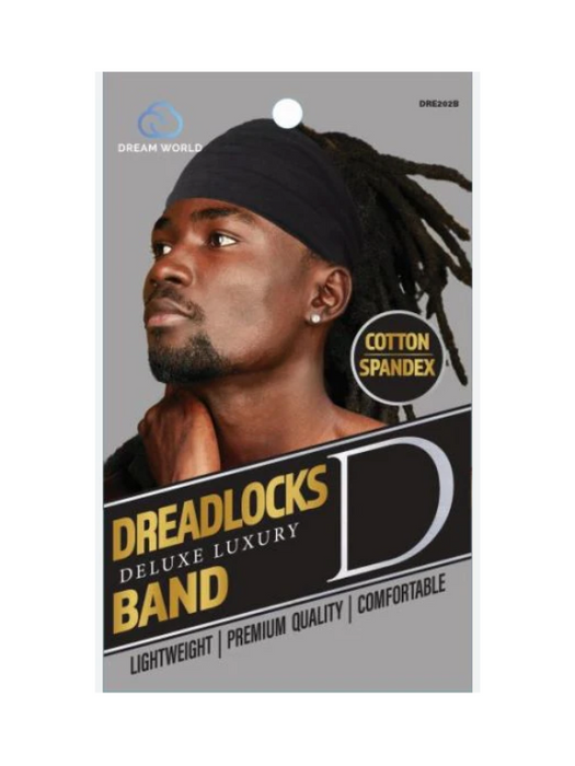 Dream Dreadlocks Deluxe Luxury Band "Black"