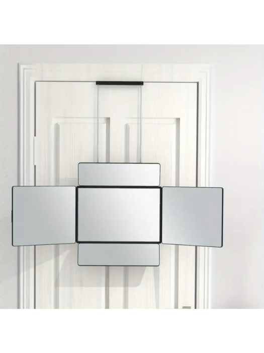 Folding Hanging Mirror with LED Lights