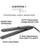 Gamma Keratin Glory Straightening Iron Open Information