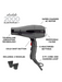 Gamma Absolute 2000 Hair Dryer Informational Sheet 