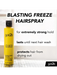 Got2b Glued Blasting Freeze Hairspray 12oz Informational