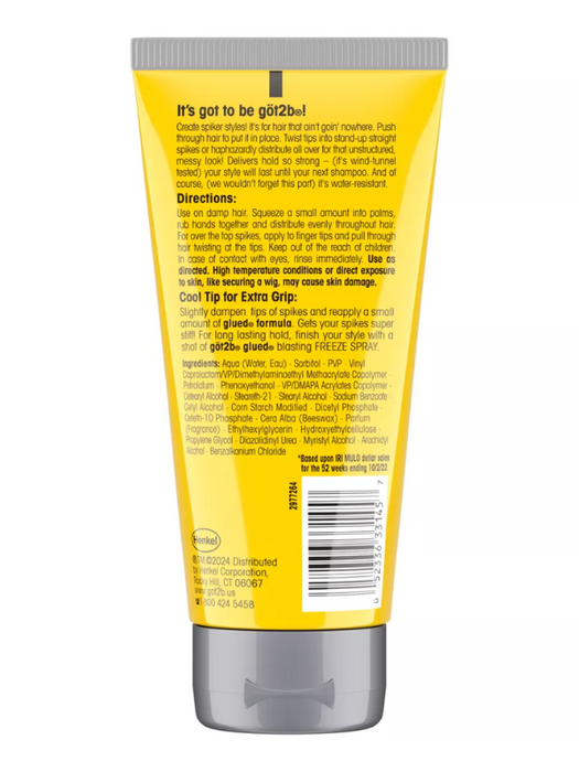 Got2B Glued Styling Spiking Hair Glue - 6oz Ingredients 