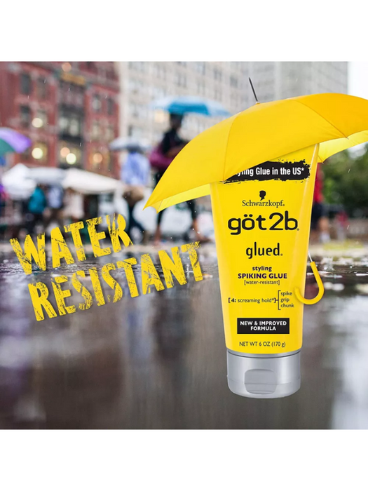 Got2B Glued Styling Spiking Hair Glue - 6oz Promo