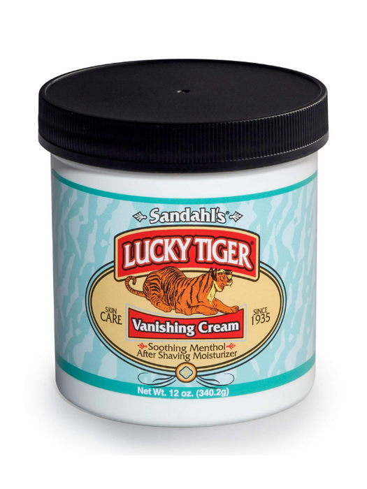 Lucky Tiger Menthol Mint Vanishing Cream – 12 oz.