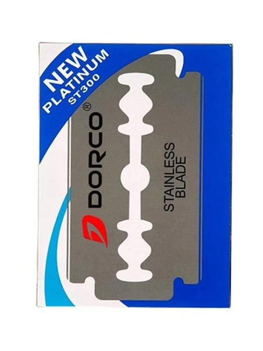 Dorco Razors Double Edge Blades (Blue) 100 CT