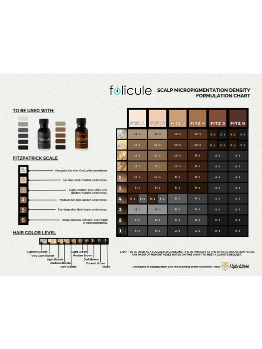 Stylecraft Folicule Scalp Micropigmentation Ink Kit