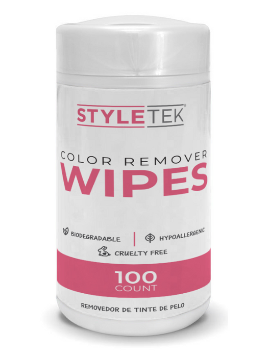 Styletek color remover wipes 100ct