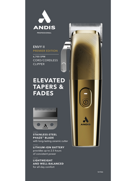 andis envy ii clipper premier edition