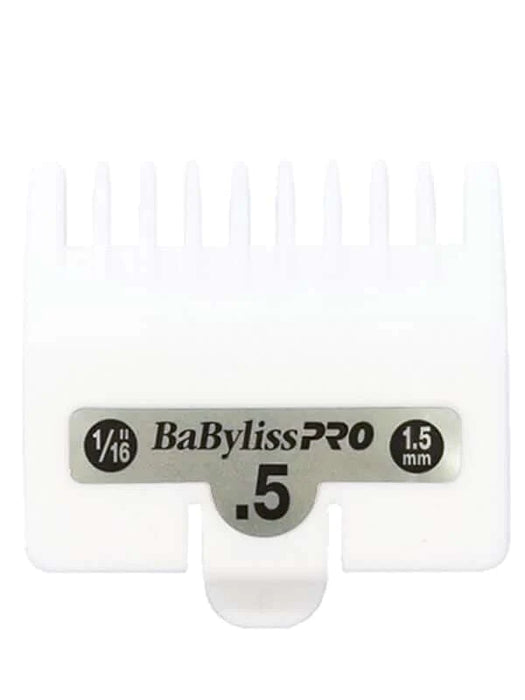 babylisspro barberology comb guide 1-2 white