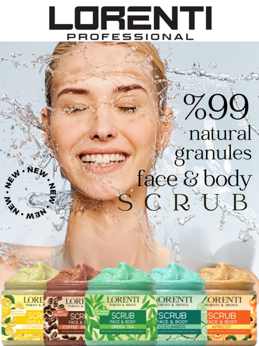 Lorenti Face and body Scrub Series