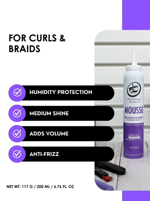 information of Rolda Mousse for curly hair