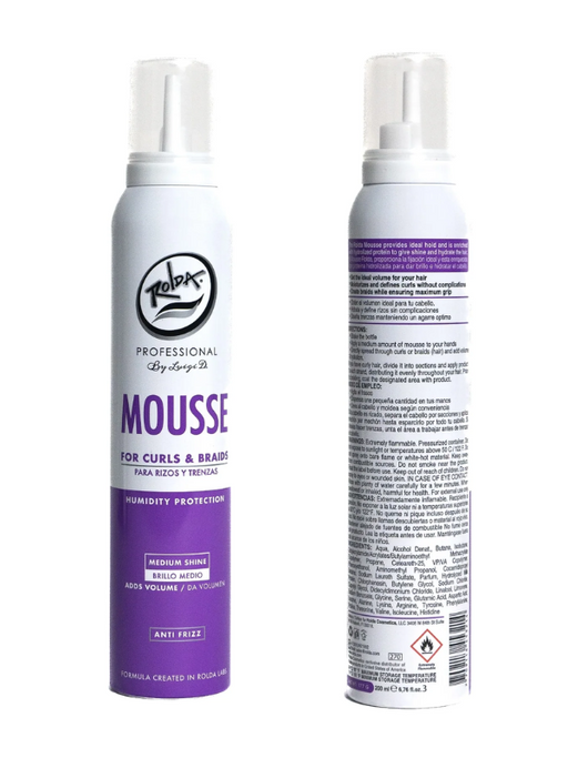 Rolda Mousse for curly hair