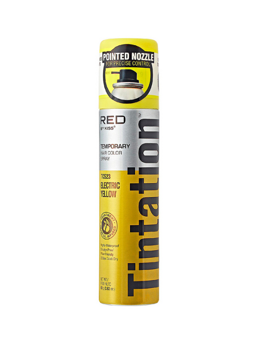 tintation hair color spray electric yellow