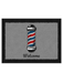 Welcome Floor Mat - Barber Pole Horizontal (New Design) 3'x4'